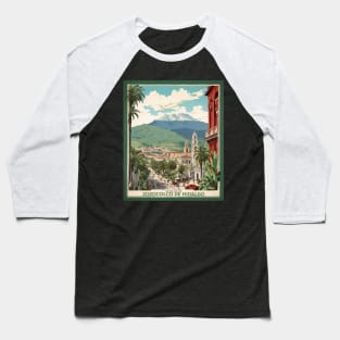 Zozocolco de Hidalgo Veracruz Mexico Vintage Tourism Travel Baseball T-Shirt